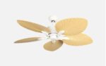 Ventilador Dc Torcal 24w  Blanco/haya 5aspas 6vel 130d Luz Opcional 2880lm 3000-4500-6500k - Imagen 3