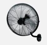 Ventilador Pared Arrecife 120w Negro y plata 3 Velocidades Orientable Y Oscilante - Imagen 3