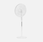 Ventilador De Pie Escudero Blanco 3 velocidades 50w 5 aspas 40d Fijo/rotatatorio orientable