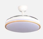 Ventilador Dc Relampago 60w Blanco 3 aspas107d 6980 Lm - Imagen 2