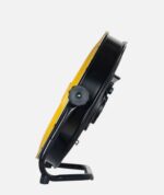 Ventilador Industrial Mapache 130w Negro/amarillo 3 velocidades 3 aspas Orientable 180º - Imagen 4
