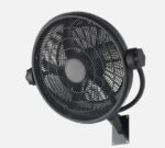 Ventilador Pie 3x1 Aifos Negro 3 velocidades 90w 5aspas Rotacion manual Suelo/pared/sobremesa Orientable - Imagen 4