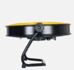 Ventilador Industrial Mapache 130w Negro/amarillo 3 velocidades 3 aspas Orientable 180º - Imagen 5