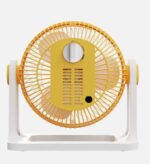 Ventilador Sobremesa Funchal Naranja 32w 3aspas 3vel Orientable 24x25x15,5cm - Imagen 4