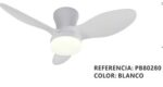 VENTILADOR DE PALA EMILY-S BLANCO