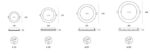 DOWNLIGHT EMPOTRABLE BLANCO BEECKY R - Imagen 3