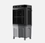 Climatizador Industrial Almirante Ngro y gris 100w 3 velocidades 45l Oscilante 4 acumlad. frio Control remoto Humidificador 109x49,5x33cm - Imagen 4