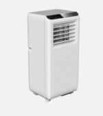 Aire Acondicionado portatil Wind Blanco 7000btu/1750fr 750w 2 velocidades Deshumidificador Control remoto, kit Ventana 70x33x28cm