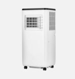Aire Acondicionado portatil Puff Blanco/negro 9000btu/2350fr 950w 2 velocidades Deshumidificador C/remoto,kit Ventana 70x33x28cm