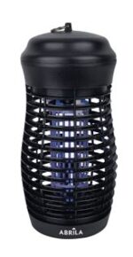 Mata Insectos Electrico criollo 15w Negro Luz Ultravioleta Rejilla Alta Tension Ipx4 31,2x14,7x14,7 Cm