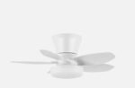 Ventilador DC Haran 15w 1800lm Blanco 5asp 62d CCT - Imagen 2