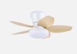 Ventilador DC Haran 15w 1800lm Blanco 5asp 62d CCT - Imagen 3