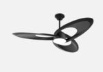 Ventilador Dc Tarazona 18w Negro 3aspas 6vel.136d 2250lm 3000-4500-6500k