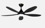 Ventilador Dc Tobarra 18w Negro 5 aspas 6vel.132d 2250lm 3000-4500-6500k