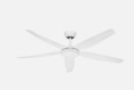 Ventilador Dc Altea 24w Blanco 5 aspas 6 velocidades .142d 2880 Lm 3000-4500-6500k
