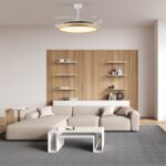Ventilador LED aspas plegables Panam L 80W 8000Lm CCT - Imagen 2