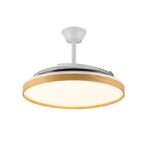 Ventilador LED aspas plegables Panam L 80W 8000Lm CCT - Imagen 3