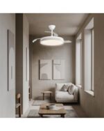 Ventilador de Techo SAMANÁ ARENA con Luz LED 68W y Motor DC Silencioso | Aspas Retráctiles - Imagen 2