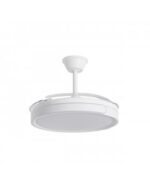 Ventilador de Techo SAMANÁ Blanco con Luz LED 68W y Motor DC Silencioso | Aspas Retráctiles - Imagen 6