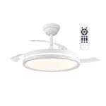 Ventilador LED Ventus Evo 39W con aspas retráctiles – Silencioso y Smart - Imagen 2