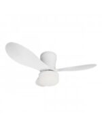Ventilador de techo BRIS blanco 3 aspas LED 20W | DC silencioso con luz regulable CCT - Imagen 4