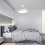 Ventilador de Techo ALEMAR LIMA PLATA con Luz LED 50W CCT Regulable - Imagen 5