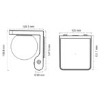 Aplique LED solar Surfe 3W 600Lm 3000K IP54 - Imagen 9