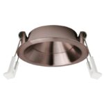 Empotrable redondo basculante Fit 62 Bronce
