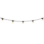 Guirnalda de exterior E27 5.7M IP54 (10 luces)