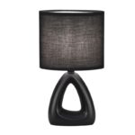 Lámpara de mesa Greip Negra 1xE14