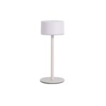 Lámpara de mesa recargable LED Pope Blanco 2W 180Lm. 3000K IP44
