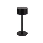 Lámpara de mesa recargable LED Pope Negro 2W 180Lm. 3000K IP44 - Imagen 4