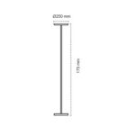 Lámpara de pie LED Denzel 24W 2200lm - Imagen 9