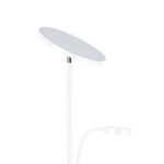 Lámpara de pie LED Denzel Blanco 30+6W 3000lm