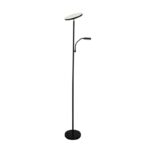 Lámpara de pie LED Denzel Negro 30+6W 3000lm