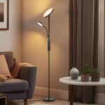 Lámpara de pie LED Vinet 30+6W 3000lm - Imagen 3