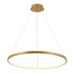 Lámpara de techo Tiamis 52W LED 3000K dorado