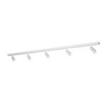 Regleta de techo Slim Blanco Arenado (5xG9)
