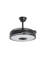 Ventilador de Techo AURON NEGRO con Luz LED 54W, Motor DC y Altavoz Bluetooth | RGB + APP - Imagen 5