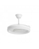 Ventilador de Techo BLANCO 50 cm con Luz LED 68W y Motor DC | Aspas Retráctiles - Imagen 2