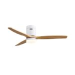Ventilador de techo LED Nine Eco Blanco+Clara 20W 2200Lm CCT Dim - Imagen 2