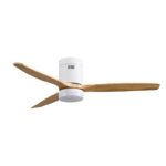 Ventilador de techo LED Nine Eco Blanco+Clara 20W 2200Lm CCT Dim