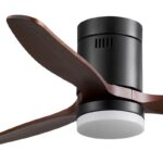 Ventilador de techo LED Nine Eco Negro+Oscura 20W 2200Lm CCT Dim - Imagen 6