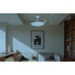Ventilador de techo Alemar CRETA (blanco) aspas plegables - Imagen 4