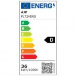 Ventilador de Techo ALEMAR DUBLIN Blanco con Luz LED 68W y Motor DC Silencioso | Aspas Retráctiles - Imagen 8
