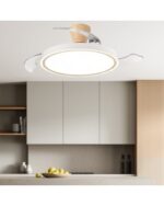 Ventilador de Techo KUPER MADERA 40 cm con Luz LED 33W y Motor DC | Compacto y Silencioso - Imagen 3
