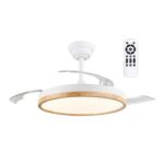Ventilador LED Chief con aspas retráctiles 60W – Potente, silencioso y elegante - Imagen 2