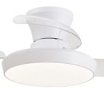 Ventilador LED Creta con aspas retráctiles 34W – Compacto, silencioso y moderno - Imagen 4