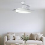 Ventilador LED Glow Evo 60W con aspas retráctiles – Potente, silencioso y Smart - Imagen 2