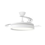 Ventilador LED Glow Evo 60W con aspas retráctiles – Potente, silencioso y Smart - Imagen 6